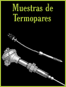 Muestras de Termopares